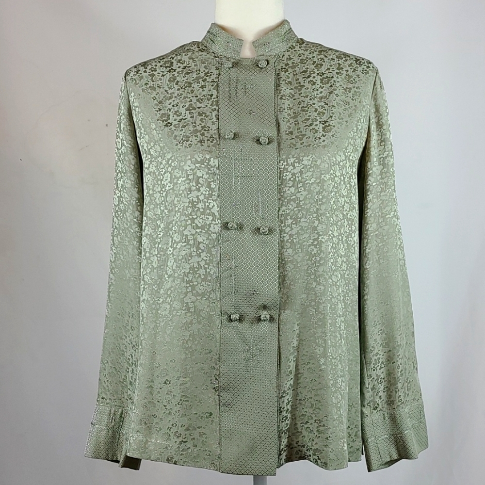 Carole Little Silk Blouse